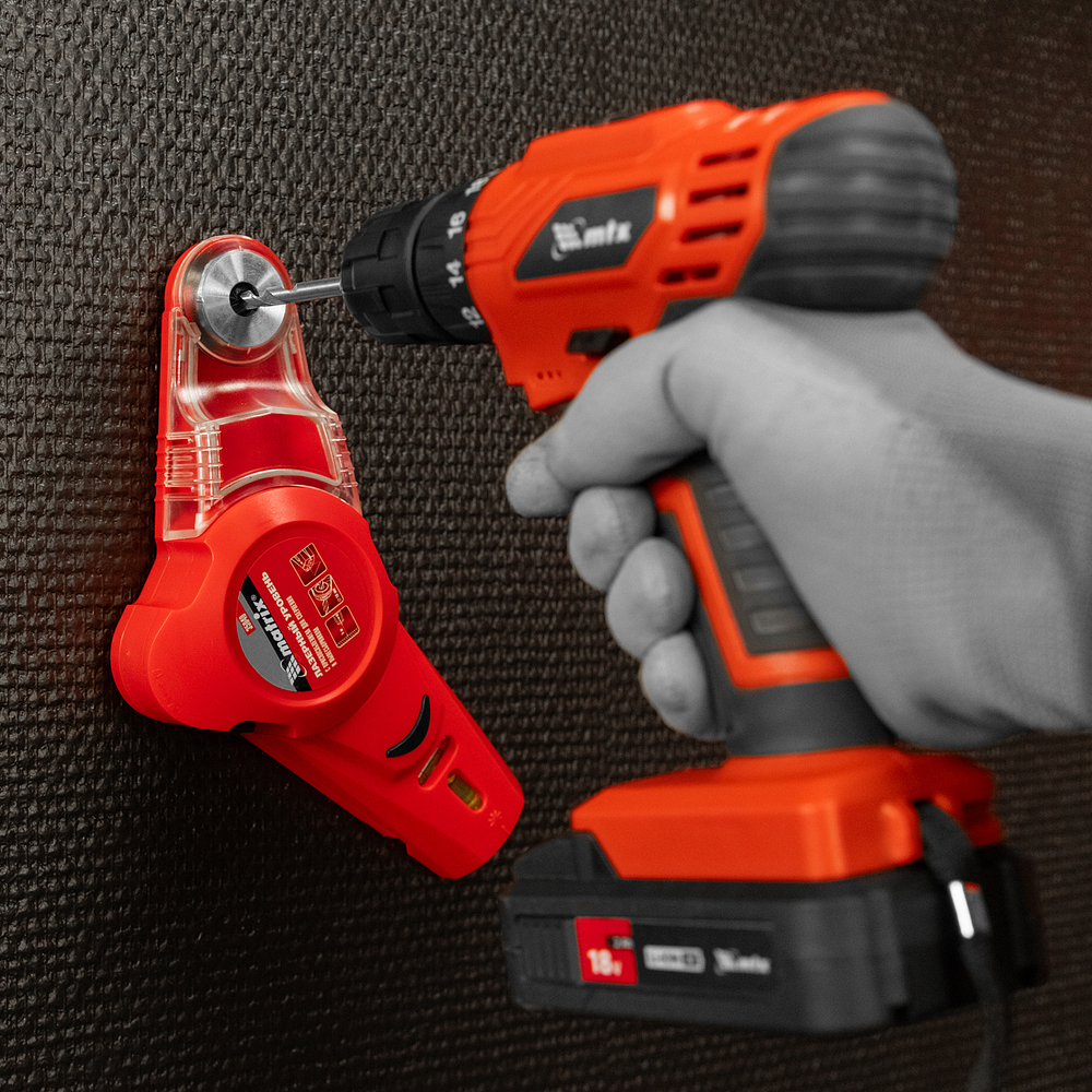 Лазерный уровень с приспособлением для сверления и пылесборником Matrix 35040