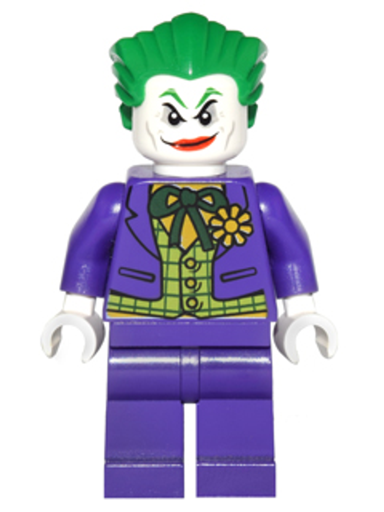 Минифигурка LEGO sh005 Джокер - Лаймовый жилет