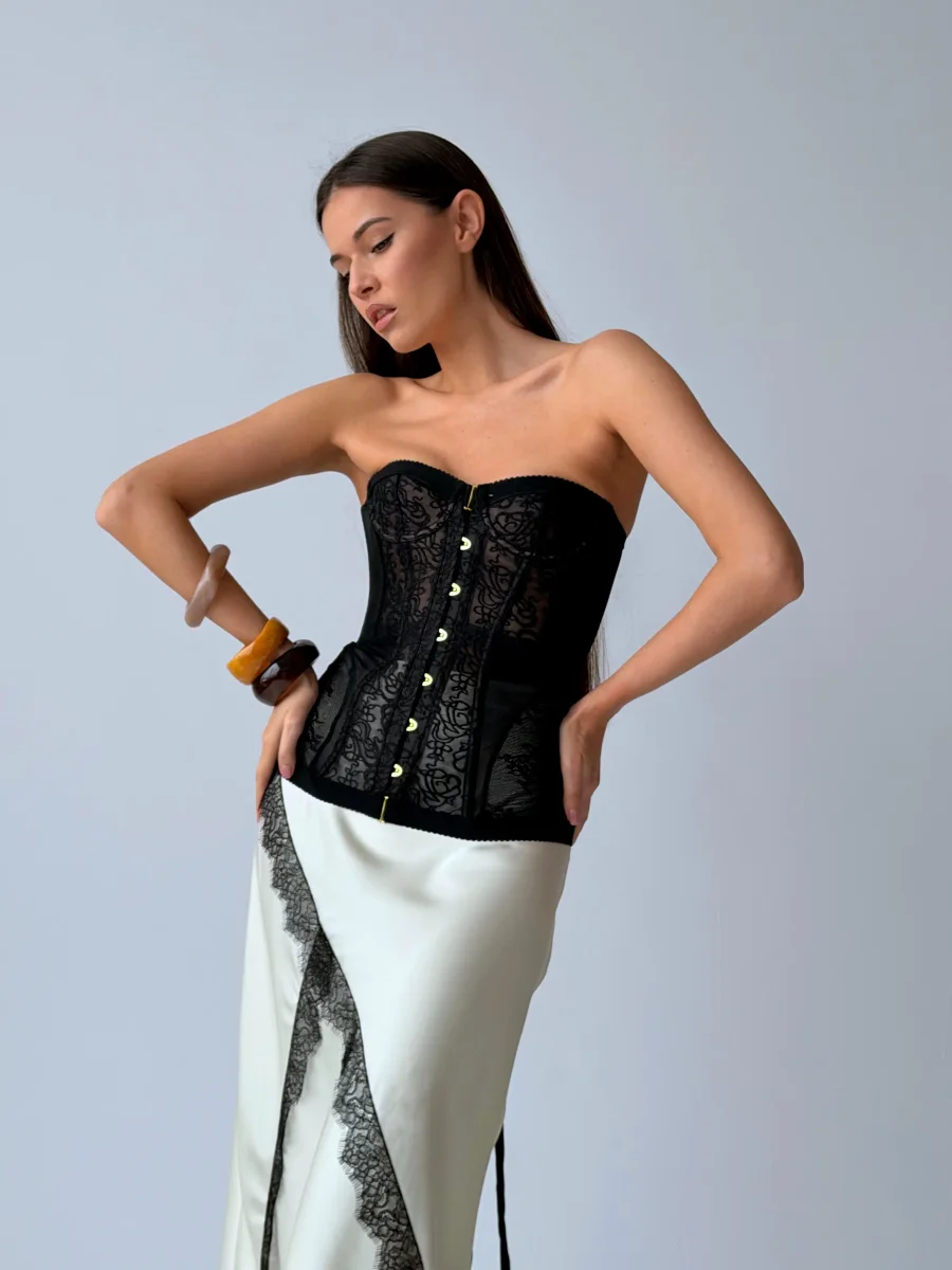 Корсет Naked, Черный