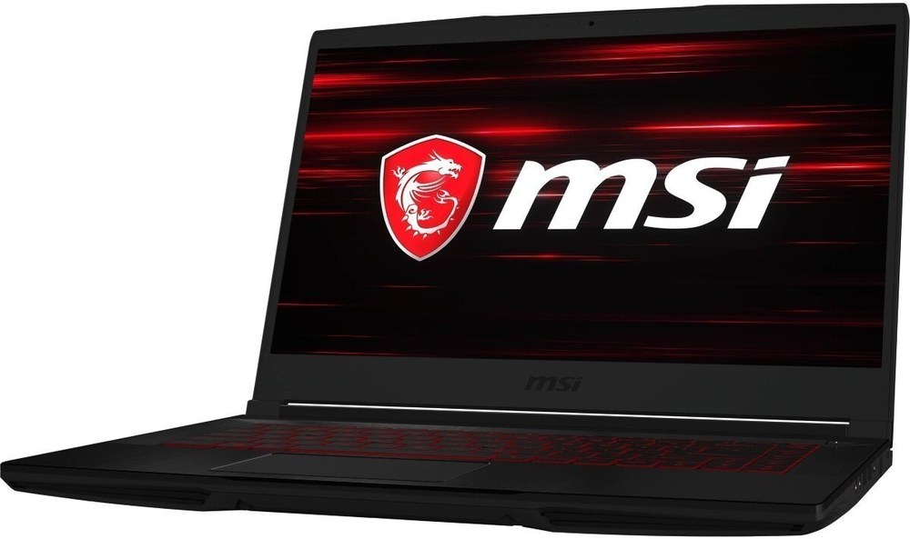 Ноутбук MSI GF63 Thin 10SC-427XRU (9S7-16R512-427) 15.6;(1920x1080)IPS/ i5-10500H(2.5ГГц)/ 8Гб/ 512Gb SSD/ GeForce GTX 1650 4Гб/ нет DVD/ Без ОС/ Черный