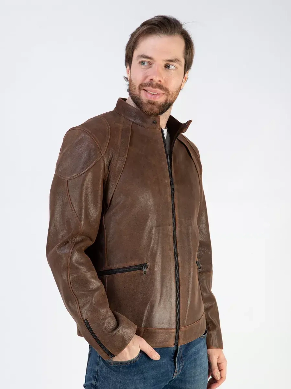 Кожаная куртка демисезонная Турция