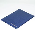 Папка адресная ПВХ "НА ПОДПИСЬ", формат А4, увеличенная вместимость до 100 листов, синяя, "ДПС", 2032.Н-101