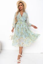 Платье Мила (мята/желтый) Р11-1207/4 Nikol