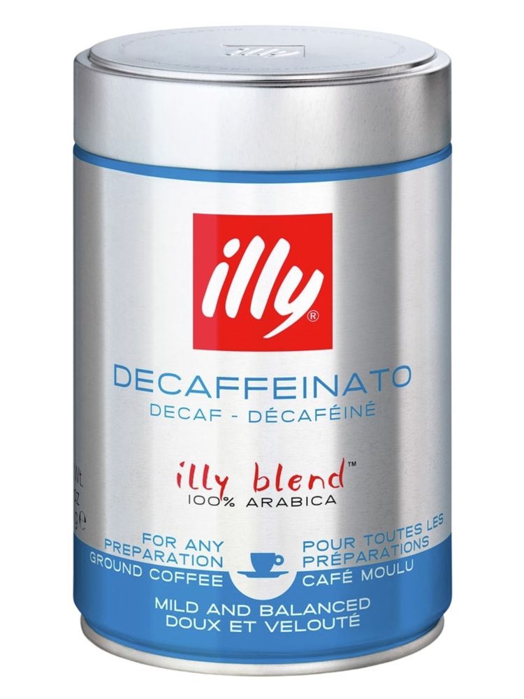 Кофе молотый ILLY Decaffeinato без кофеина 250 г x 2 шт