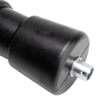 Резиновый килевой ролик COMT-TCOM2 (D83х50х21,5 мм) черный 185 мм. Trailercom