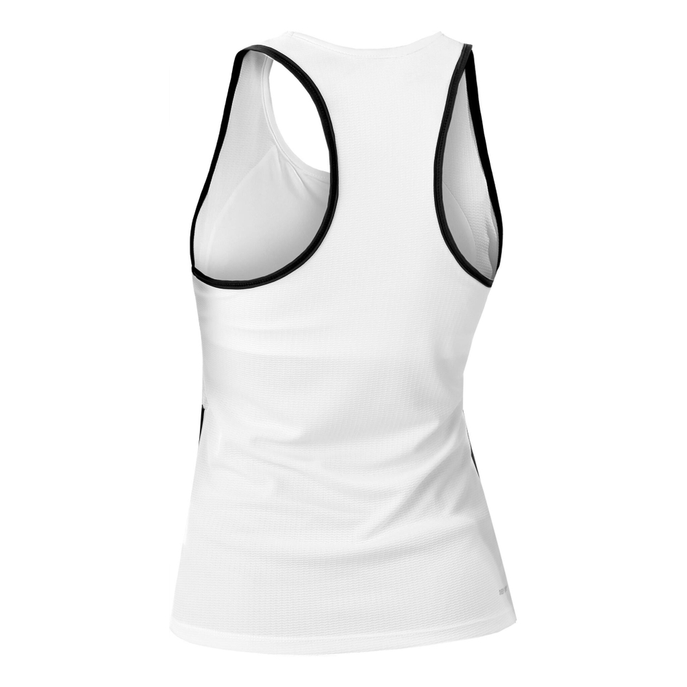 Женская теннисная майка Lotto Squadra II PL Tank Top Women - White, Dark Blue