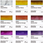 Mijello Granulation Watercolor 15 ml 34 цвета