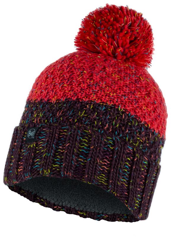 Шапка вязаная с флисом Buff Hat Knitted Polar Janna Coral Фото 1