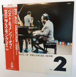 Винтажная виниловая пластинка LP Best Moments Of Thelonious Monk Part 2 (Japan 1975)