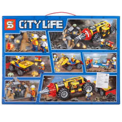 Конструкторский набор "City Life" (314 деталей)/Аналог ЛЕГО/6960