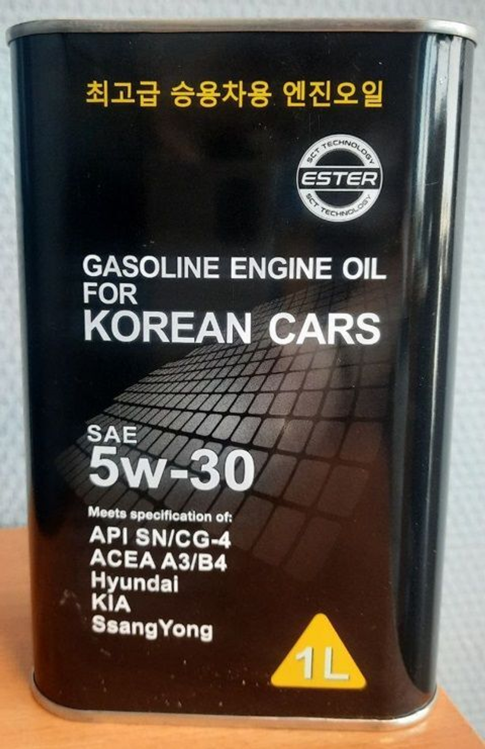 FF 6714 GASOLINE ENGINE OIL FOR KOREAN CARS 5W30/1л ж/б/Масло моторное