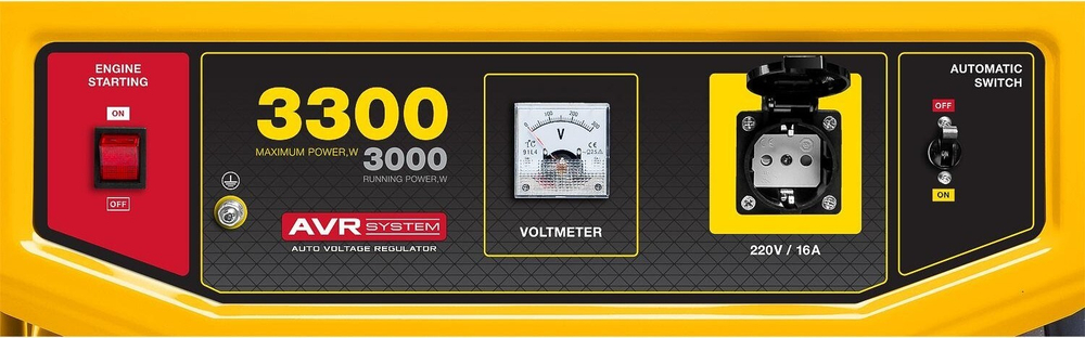 Генератор бензиновый Steher GS-4500