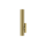 Светильник настенный Compass 10W,  D45xH280мм,  1014Lm,  3000К,  матовая латунь