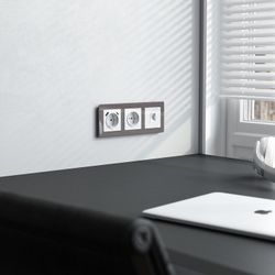 Розетка Ethernet RJ-45 без рамки Werkel белый акрил W1181041