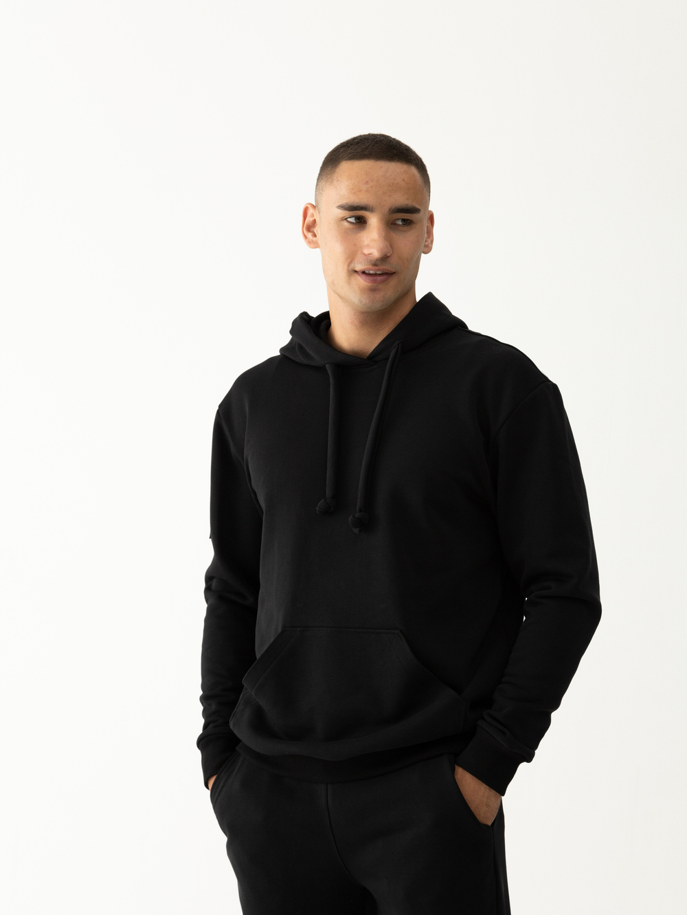 Костюм мужской спортивный (без начеса). Уголь