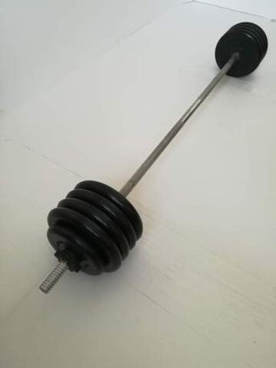 Разборная штанга 51,5 кг с прямым грифом