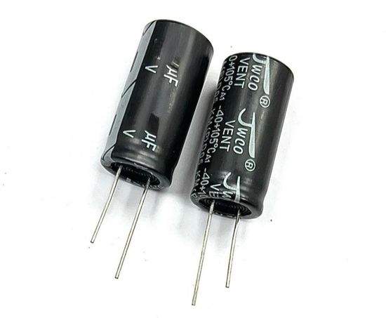 Конденсатор электролитический 2200мкФ 50в 105°С KM / 16х30 JWCO