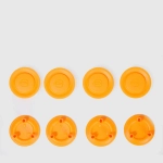 Набор из 8 колпаков на колеса чемодана/Orange
