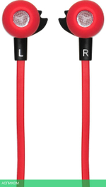 Гарнитура Oklick HS-S-210 красный (374400)