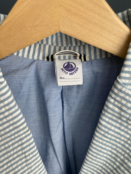 Хлопковый пиджак  Petit Bateau, 140
