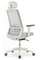 Кресло Ворк W-218C WHITE Светло-серый