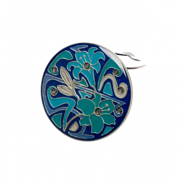 Зажим  Clara Bijoux лилия 11-03905 BL