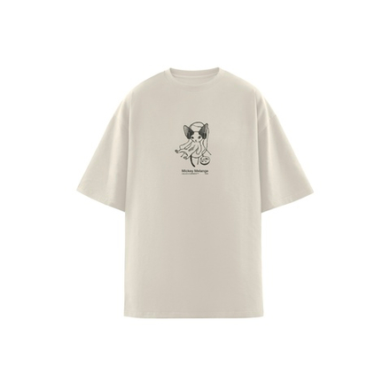 Футболка Called a Garment Mickey T-Shirt "Beige"