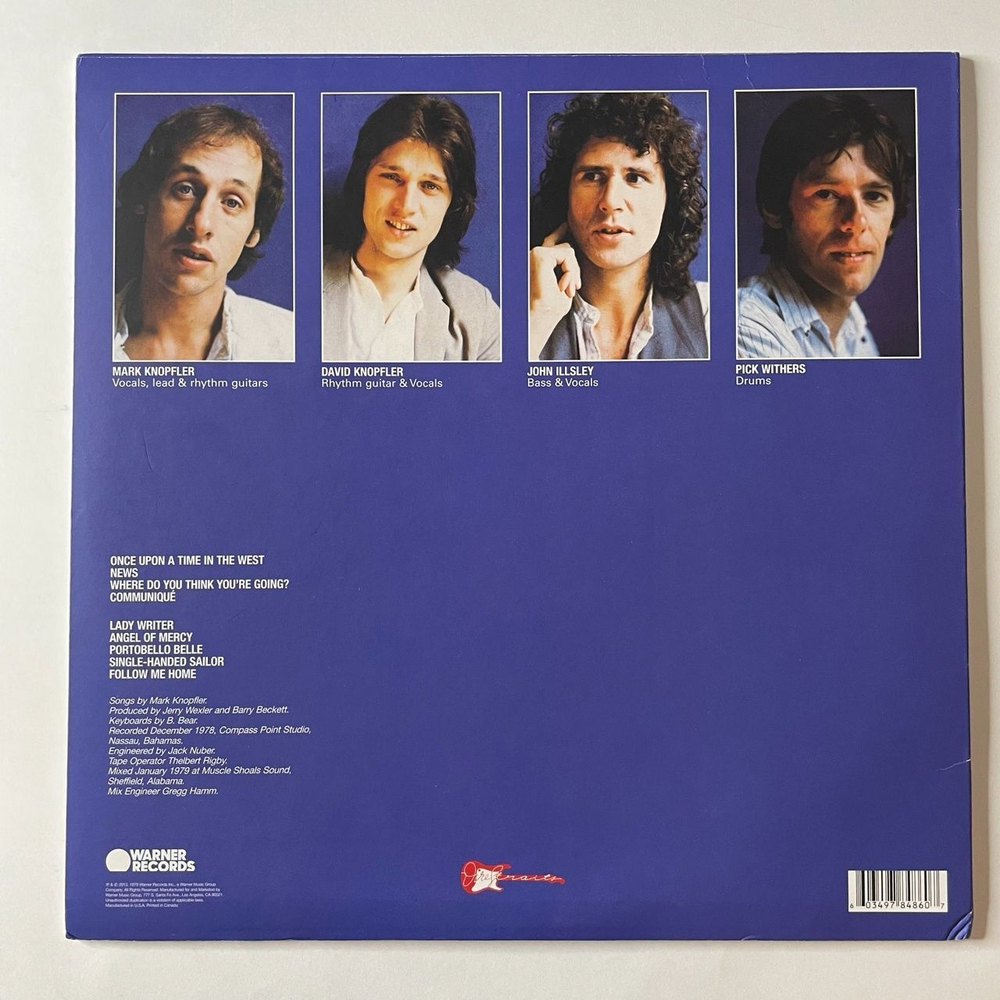 Винтажная виниловая пластинка LP Dire Straits Communique (USA 2021)