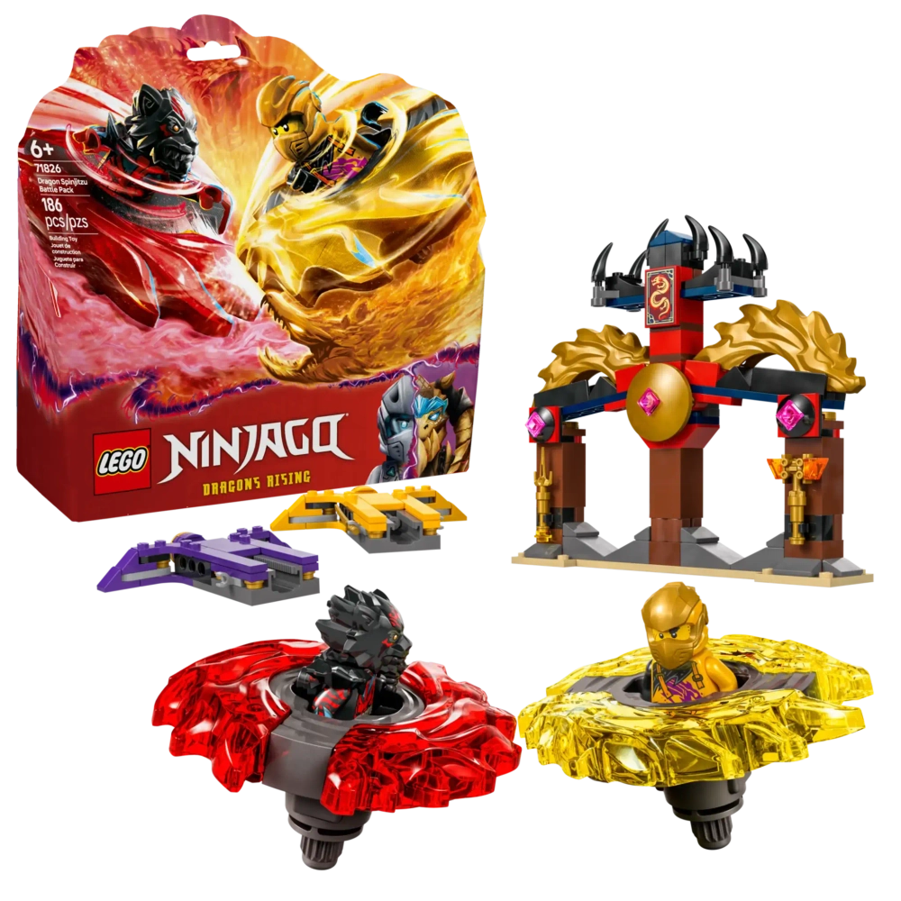 Конструктор LEGO Ninjago 71826 Дракон Кружитсу: боевой набор