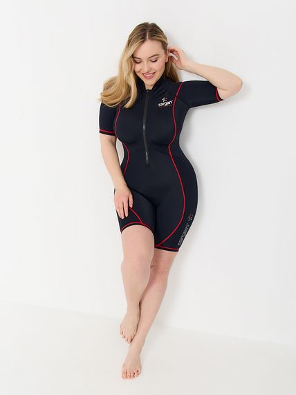 Гидрокостюм из лайкры Sargan Nero Lycra shorty lady