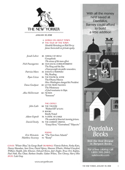 Журнал The New Yorker 30-01-2012