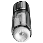 Вибромастурбатор 25см с функцией нагрева Amovibe Bliss Rubbing, Vibrating & Heating Masturbator