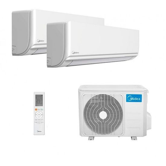 Мульти сплит-система Midea на 2 комнаты (35+35 кв.м.) серия Unlimited