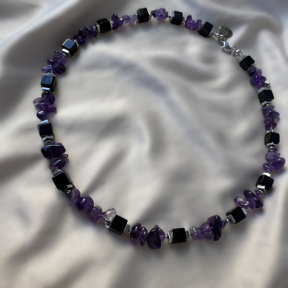 Чокер с натуральными камнями от Викторинэль