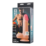 Телесный фаллоимитатор-реалистик 18,3см на присоске ToyFa RealStick Elite Zack 982022-1