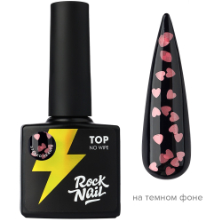 Топ RockNail Stereo Hearts, 10мл.