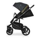 Коляска  OZON (2 в 1) (RIKO BASIC) 02 черно-зеленый