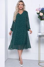 Платье "Волшебная история" (изумруд) П7086 LT Collection (Акция)