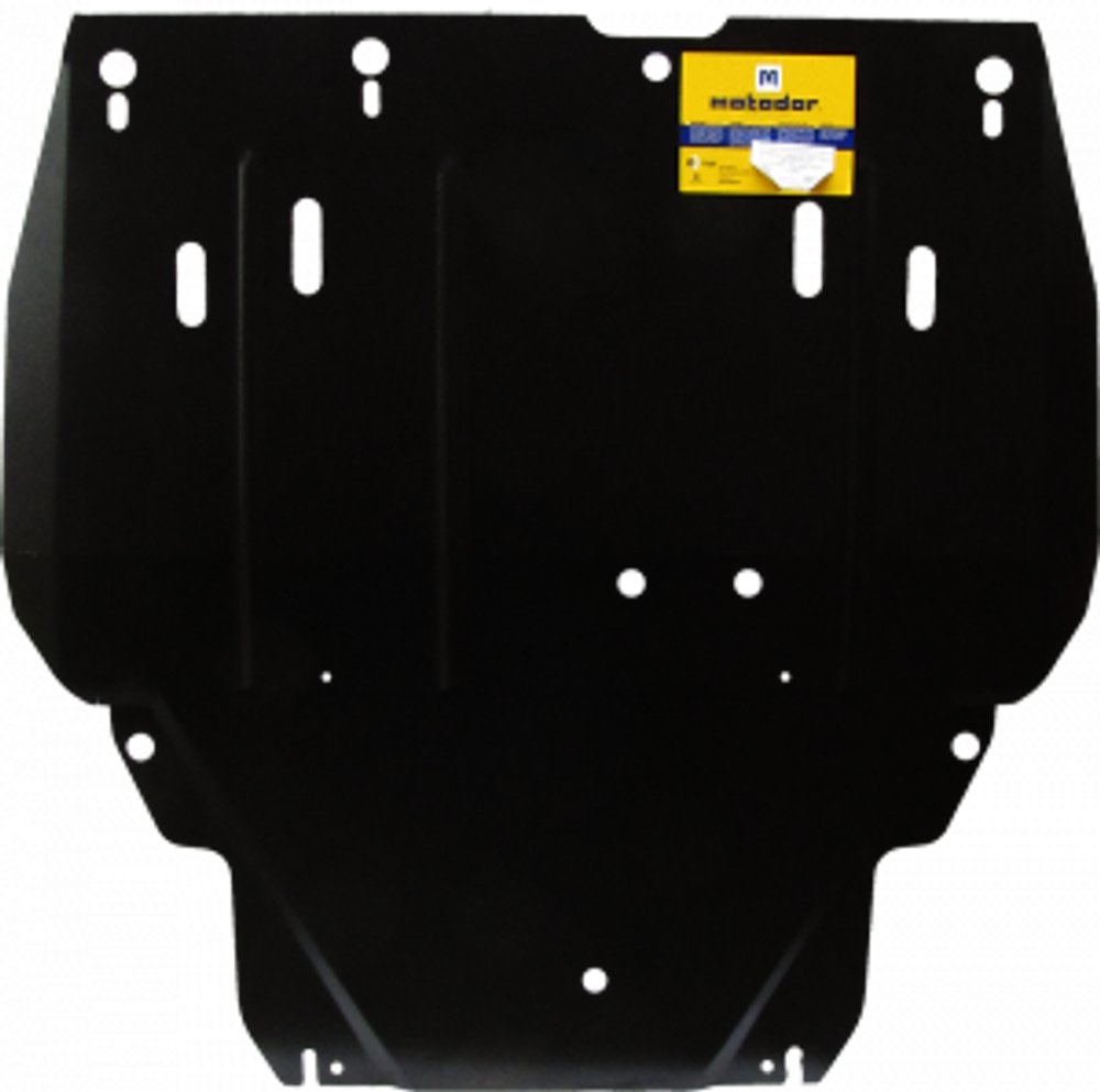 Защита картера Двигателя, КПП. 2 мм, Сталь. для Dodge Grand Caravan 2010-2020, Chrysler Town & Country 2010-2016, Dodge Grand Caravan 2007-2010, Chrysler Town & Country 2007-2010 MOTODOR.00310