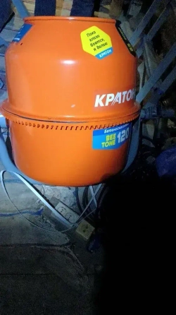 Бетоносмеситель Кратон "BeeTone" 120, барабан на 120л, венец чугун