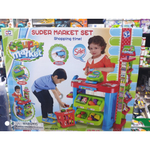 Игровой набор столик "Супермаркет Грин", "Super Market Green, Set, NO.008-85" с аксессуарами и деталями