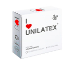 Презервативы UNILATEX ультратонкие (3 шт) (Цвет: телесный)