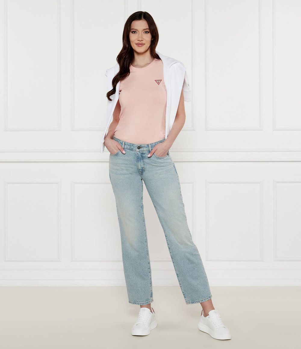 Футболка GUESS - пудро-розовый(W2YI44 J1314)