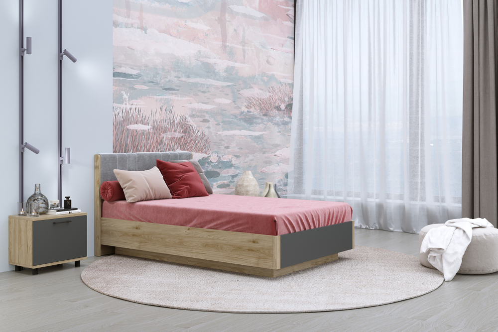 Кровать Грейс (1,2*2,0) КР-4011-В