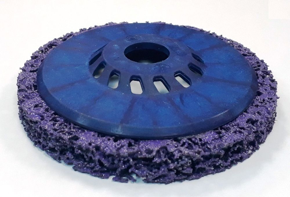 Диск коралловый 125х15х22.2 мм., фиолетовый, по металлу для УШМ