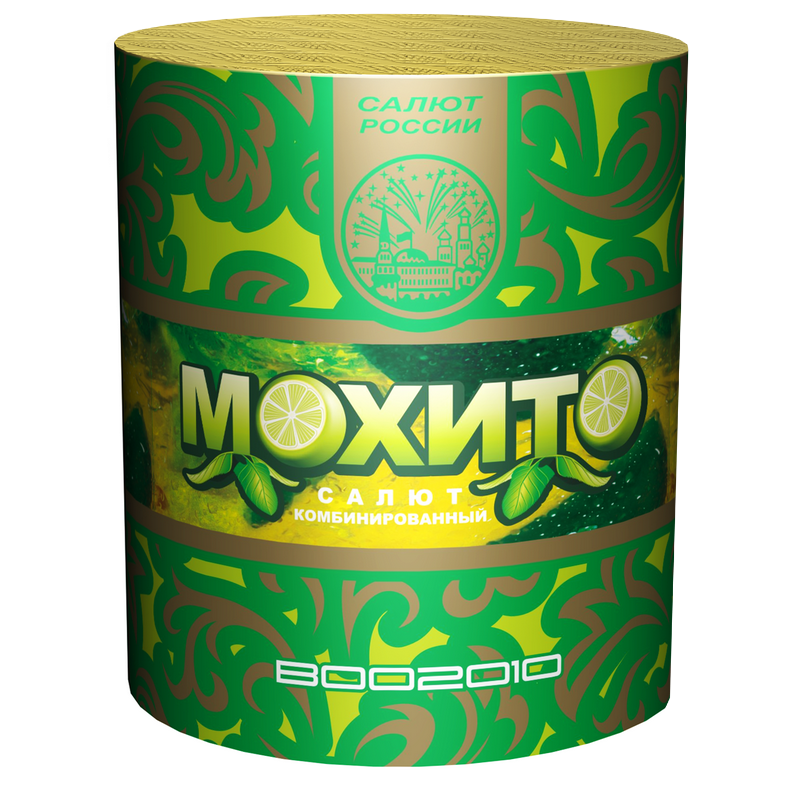 Комбинированный салют "Мохито"