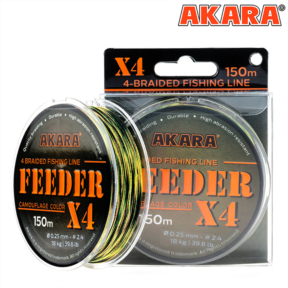 Шнур Akara Feeder KMF 150 м 0,25
