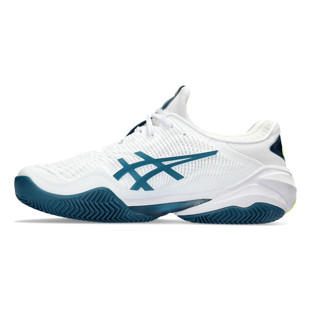 Мужские теннисные кроссовки ASICS Court FF 3 Clay Court Shoe Men - White, Petrol