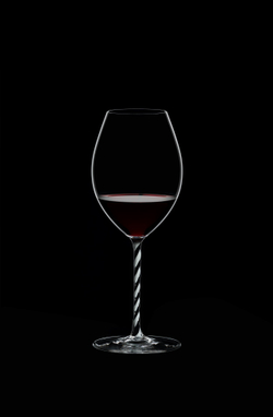 Бокал для красного вина 600мл Riedel Fatto a Mano Old World Syrah с черно-белой ножкой
