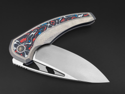 Складной нож Whale M390 Nebula carbon